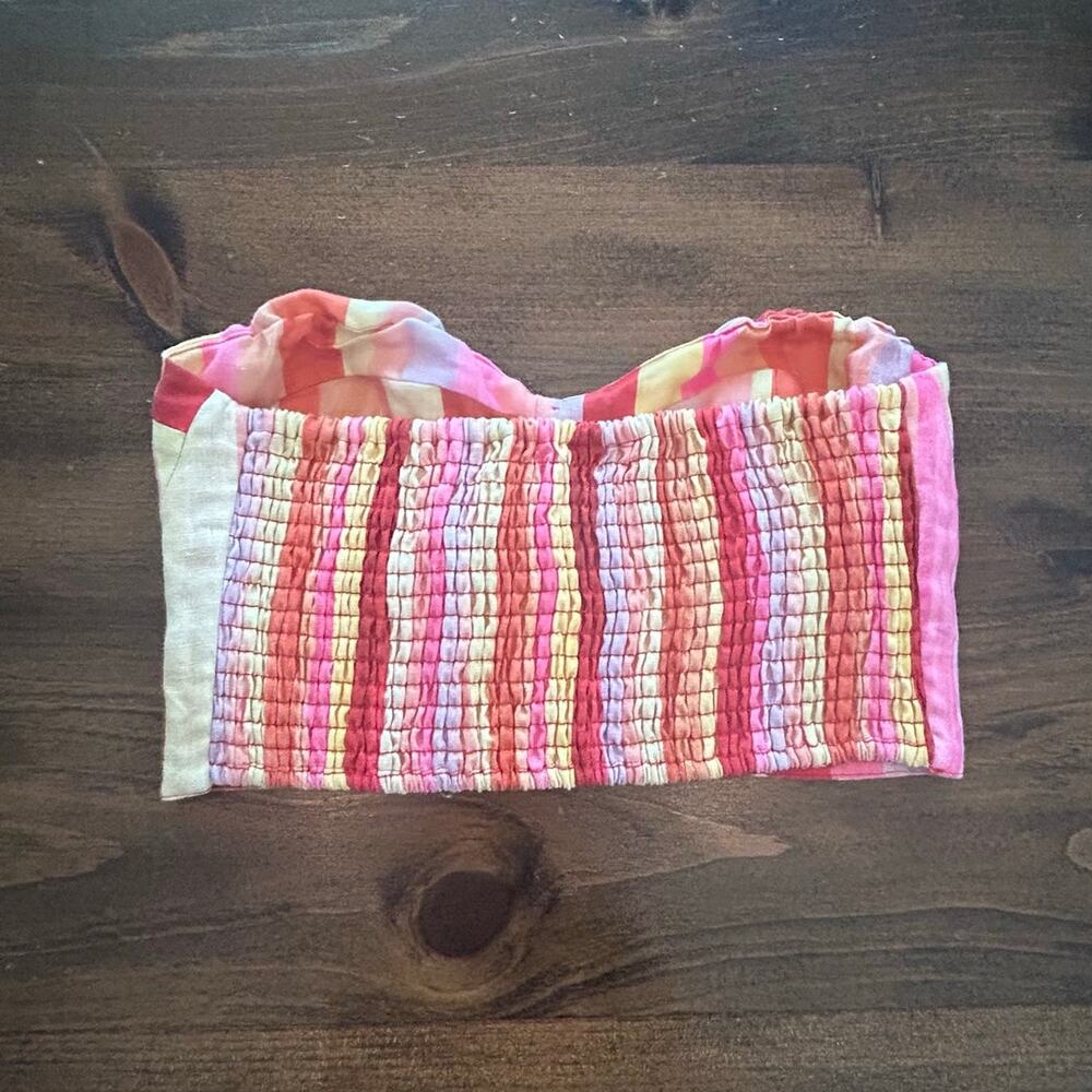 FARM Rio Multicolor Strapless Blouse - Picture 4 of 8